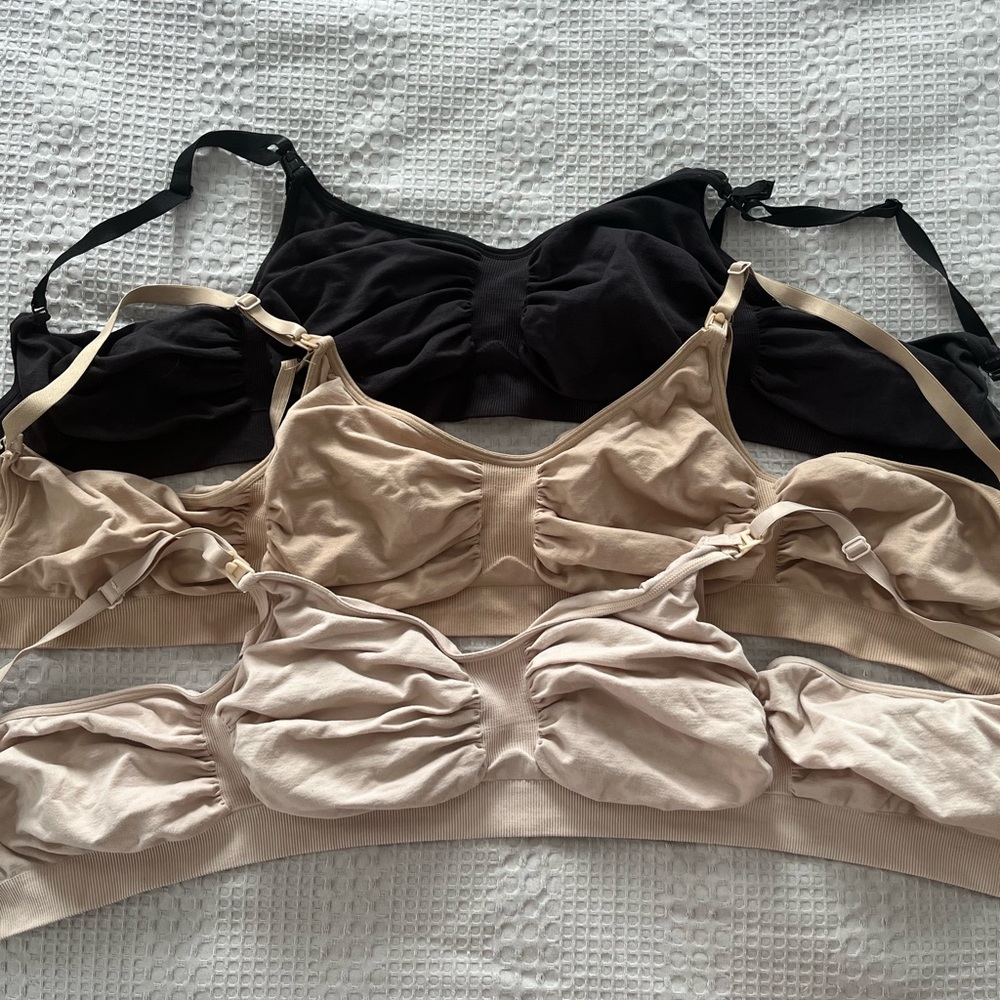 3-Pack SKIMS Nursing Bras